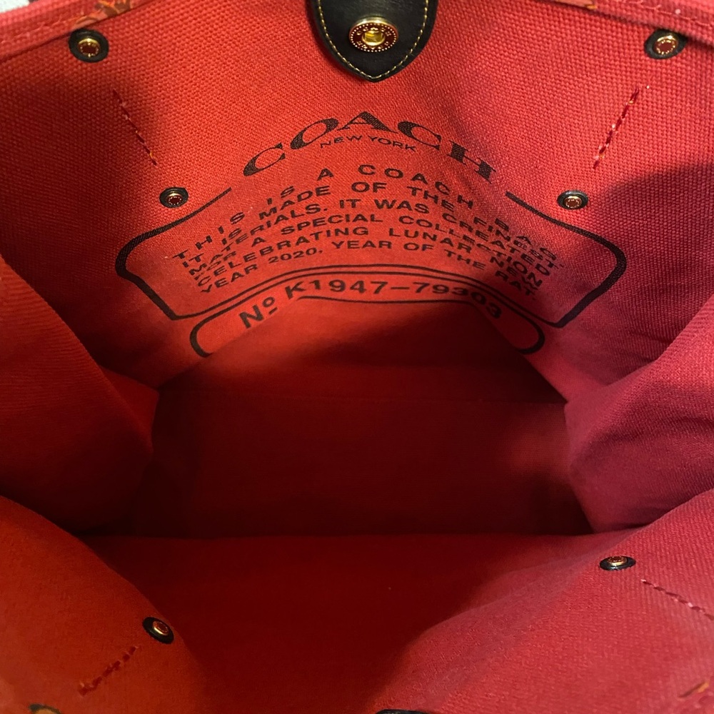 Coach Lunar New Year Tote - Picture 4 of 4
